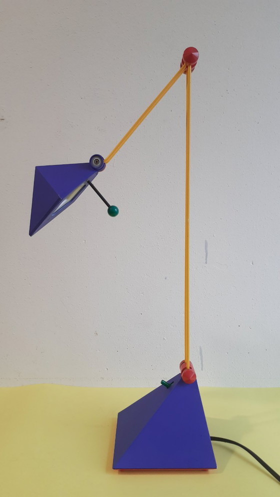 Image 1 of Table lamp Lungean & Pellmann, Brilliant Leuchten, Memphis style