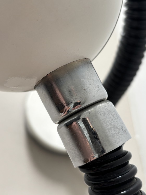 Image 1 of 2 space age “eyeball” table lamps by Goffredo Regina, Italian design