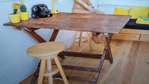 Vintage folding table