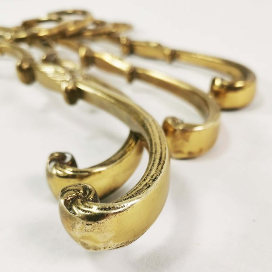 Set di Appendiabiti Art Déco in Ottone, anni '60 – Brass (photo 4 of 8)