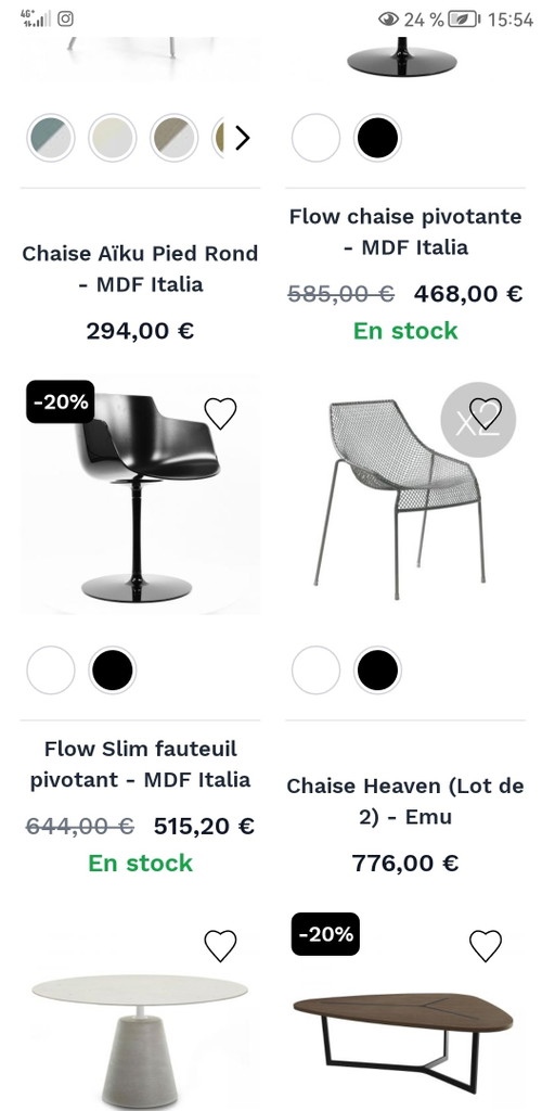 3 fauteuils " HEAVEN" de Jean Marie MASSAUD ! Gran designer français!