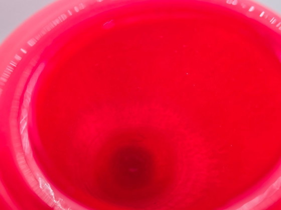 Image 1 of Henry Dean, jarrones de diseño XL en rojo brillante, firmados