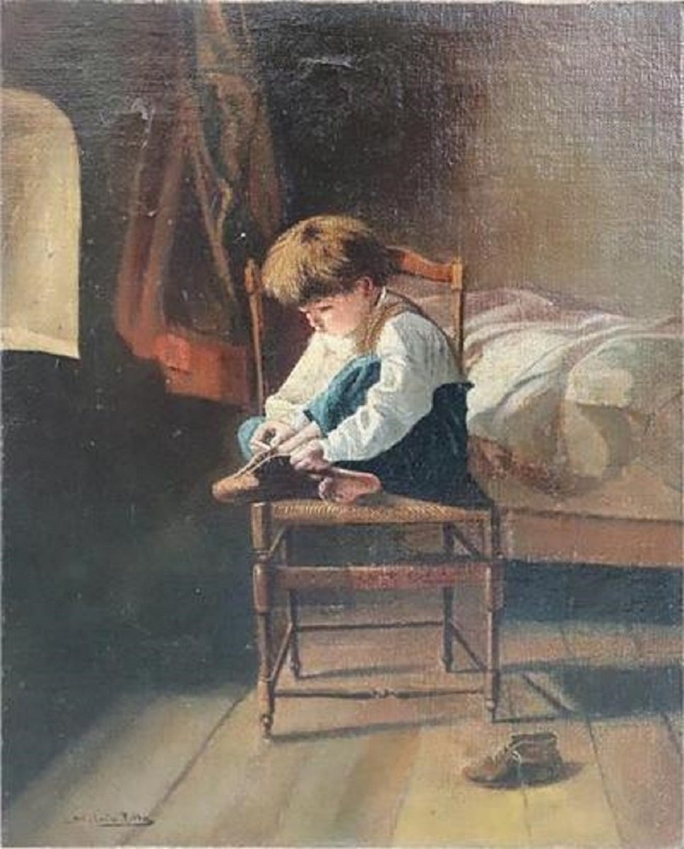 Chat En Bronze De Vienne, 19ème Siècle, Signé