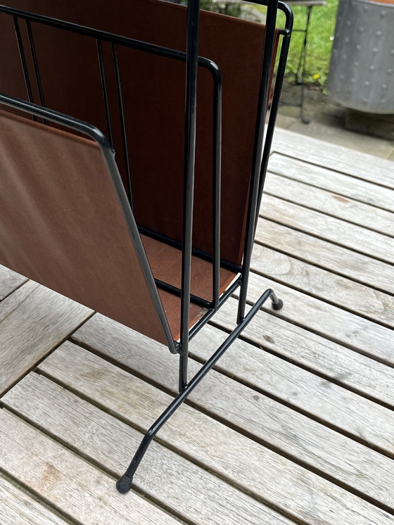 Image 1 of Table de lutrin vintage à armature métallique | 1950-1960 | Très bon état !