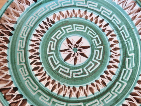 Image 1 of Ensaladera grande de cerámica Robert Picault, firmada, Francia, 1960