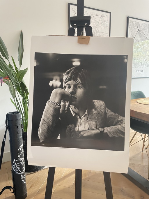 Nico Van Der Stam (1925-2000), Mick Jager, 1964, Copyright Nico Van Der Stam/Mai, Stampato in Olanda, Riproduzione vietata/Ps