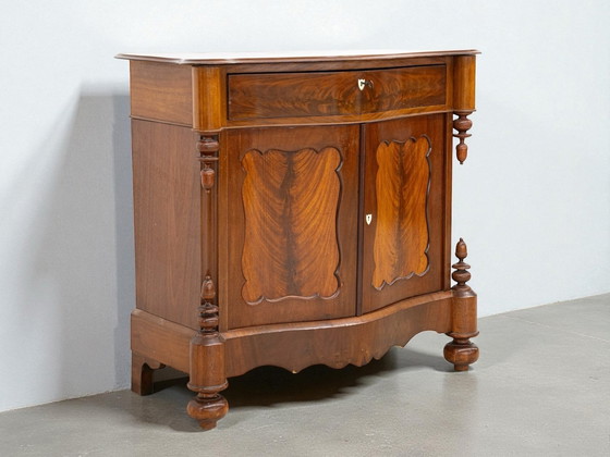 Image 1 of Biedermeier penantkastje - commode / wastafelkast