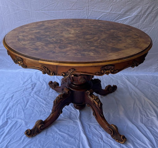Italian baroque dining room table