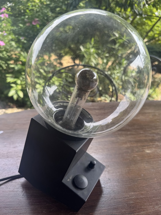 Image 1 of Large vintage plasma lamp – Space Age design – 1980s