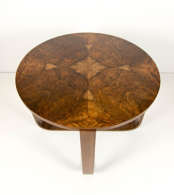 Image 1 of Mesa de centro Art Déco H-168 de Halabala para UP Zavody, década de 1930.