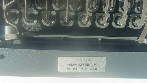 Image 1 of Olympia mechanical portable typewriter