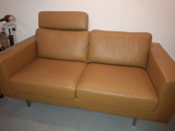 Divano 2,5 posti in pelle, Montel – Divani, Leather, Metal (photo 2 of 5)