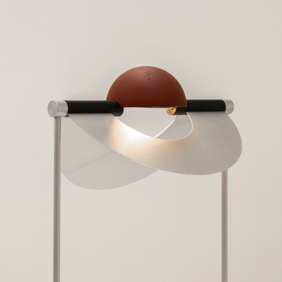 Postmodern Tondo Table Lamp 80s – Scopelight, Metal (photo 10 of 13)