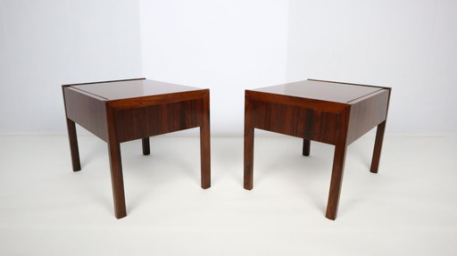 Scandinavian bedside tables, set of 2.
