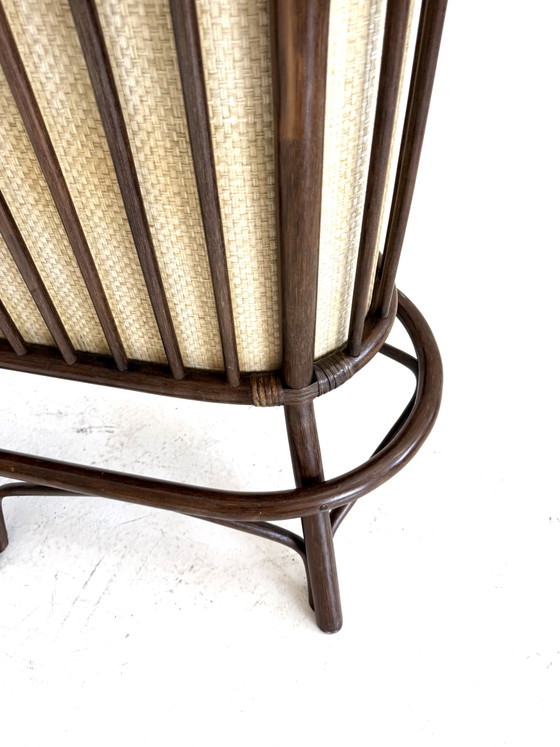 Mobile bar vintage in manou e rattan, Danimarca anni '60 – Sgabelli da bar, Copper (photo 12 of 14)