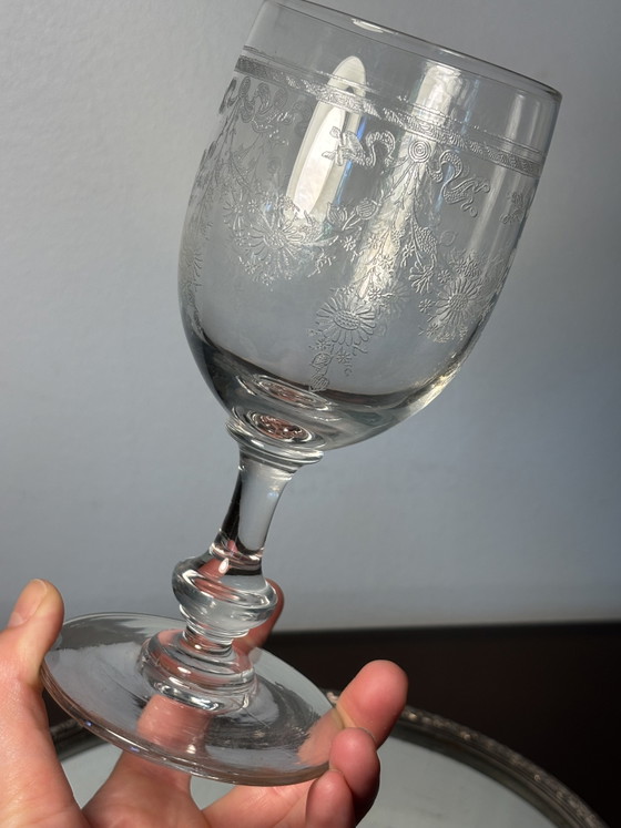 Vaso de agua Meisenthal, principios del siglo XX – Vasos y jarras, Crystal (photo 6 of 11)