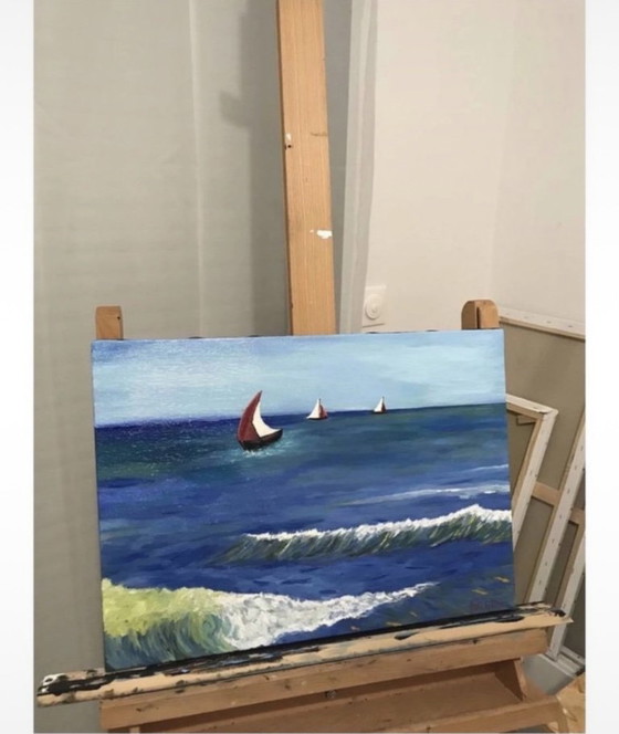 Image 1 of Öl auf Leinwand 46x33cm