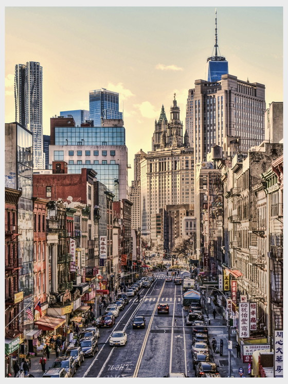 Image 1 of Soirées dans la ville I, New York - série de 3