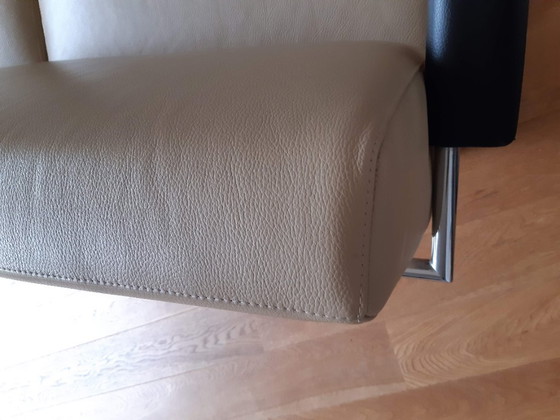 Image 1 of LEOLUX SCYLLA 2,5- zits bank, leder uitvoering.