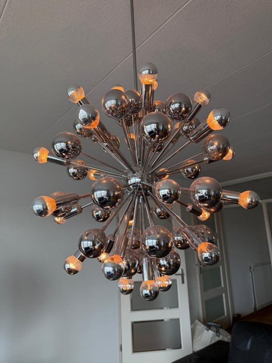 Lampada a Sospensione Sputnik Vintage Stile Space Age degli Anni '60 o '70 – Ingo Maurer (photo 2 of 22)