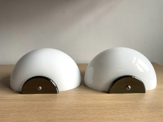 Image 1 of Lampade da parete a mezzaluna