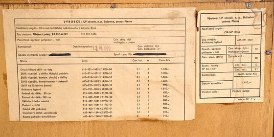 Image 1 of Vintage Display Cabinet by František Mezulánik for Up Závody, 1970s, Czechoslovakia
