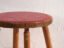 Antique wooden stool with round seat – Central Europe, circa 1950 – Rustic (photo 27 of 34)