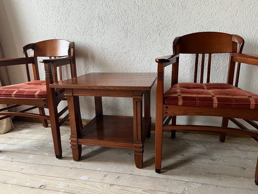 2 fauteuils Schuitema Art Nouveau