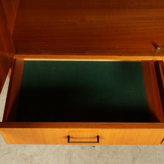 Image 1 of Credenza alta vintage lucida – noce – anni '60