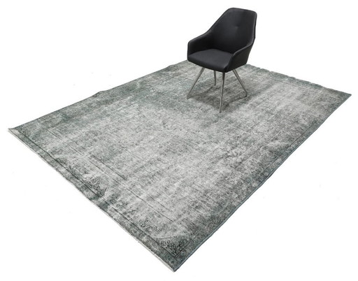 Tapis d'art vintage noué à la main 208x300