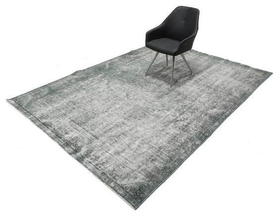 Image 1 of Tapis d'art vintage noué à la main 208x300