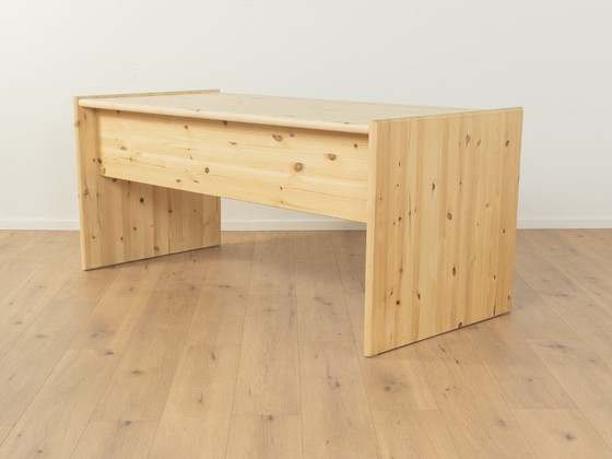 Image 1 of Solid wood desk from the 1980s