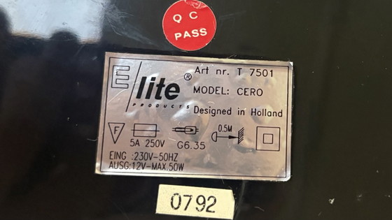 Image 1 of Vintage design E/Lite Products bureaulamp zwart verstelbaar