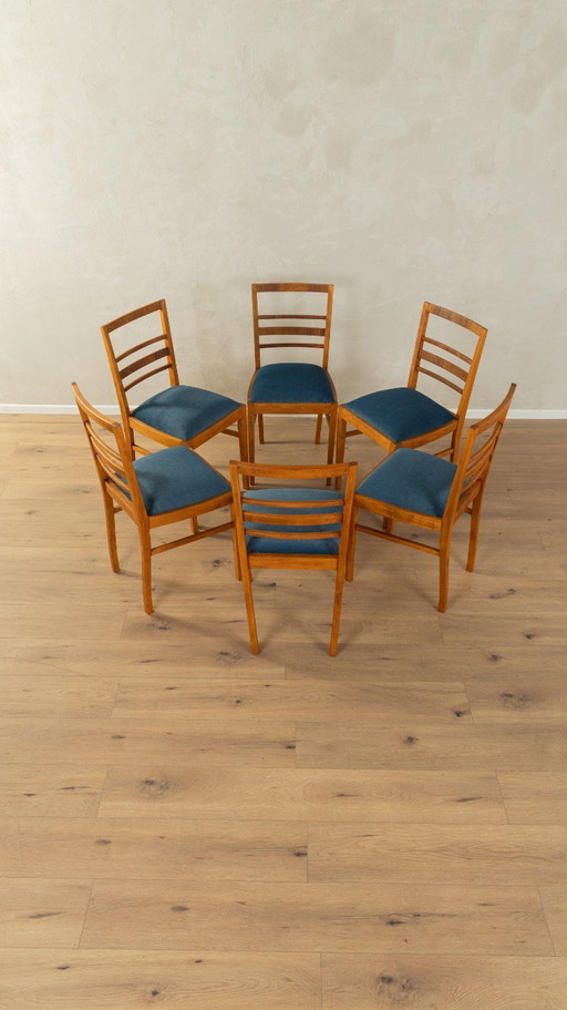 1930s Art Deco dining chairs, vintage