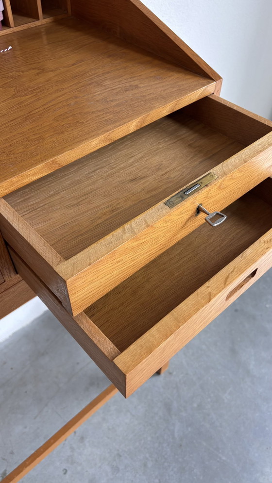 Image 1 of Vintage lectern - desk oak