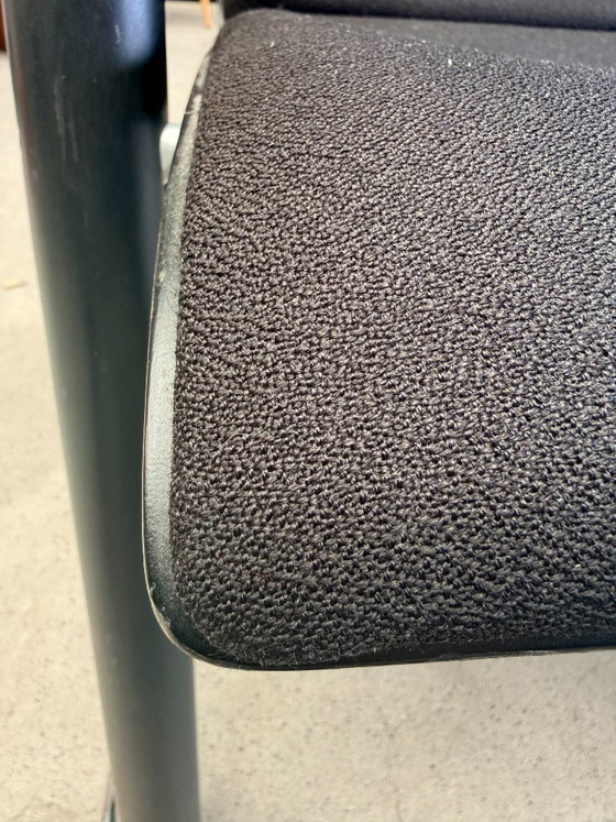 Silla Thonet S320 negra (Stock: 12) – Sillas de comedor, Metal, Textile (photo 11 of 13)