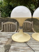 Lampada da tavolo Stilnovo Mushroom anni '70 unica Rara