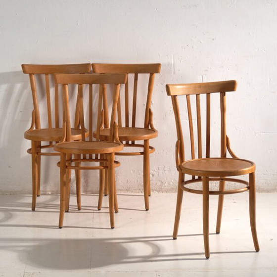 Antique chairs in Thonet style bentwood – Central Europe, circa 1930 #1 – Dining chairs (photo 5 of 40)