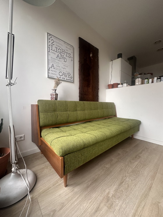 Image 1 of Vintage hardwood 40s German Sofa