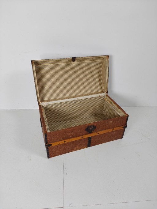 Vintage clothing suitcase