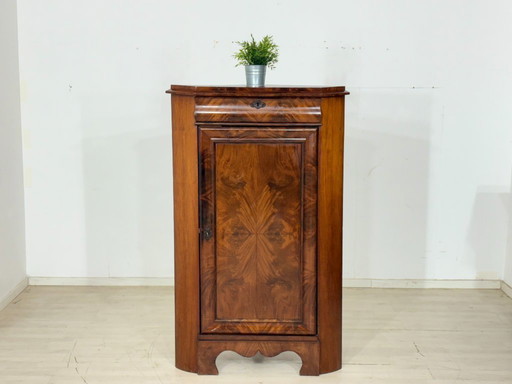 Biedermeier Eckschrank / Vertiko – um 1880