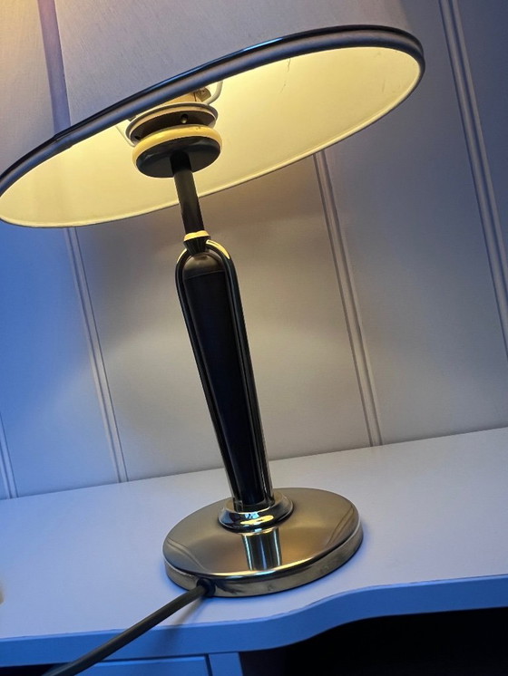 Image 1 of Lampe de table Hollywood Regency en laiton