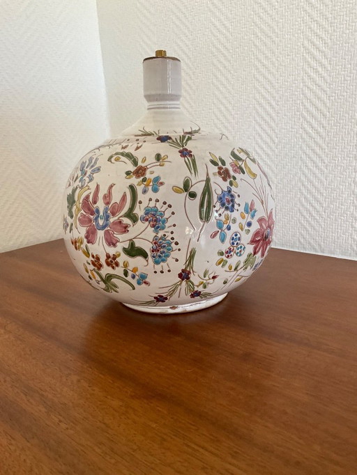 Base per lampada in ceramica firmata - anni '50/'60