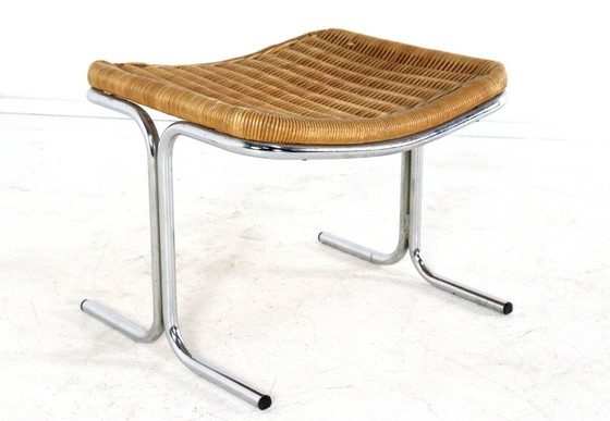 Image 1 of Dirk van Sliedregt voor Gebroeders Jonkers voetenbankje vintage 