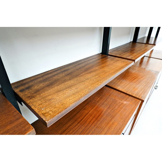 Image 1 of Vintage teak wall unit by Ico Parisi 1960