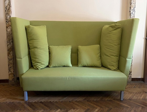 Vitra Alcove Highback Acoustic Sofa – Tweezitter – Loveseats, Textile (photo 2 of 5)