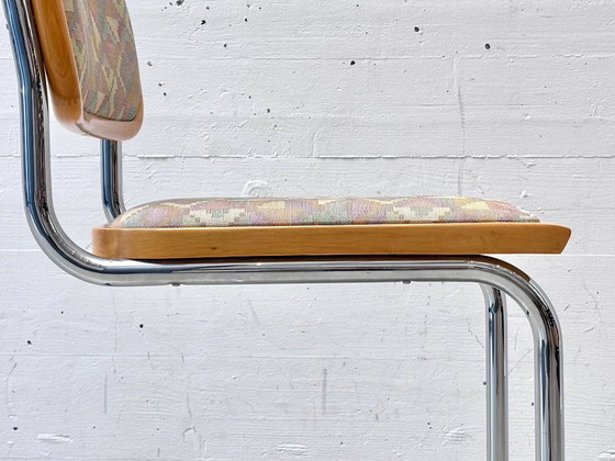 Italian Vintage Cantilever Chair in Bauhaus Style, Made in Italy – Side chairs, Wood (photo 12 of 14)