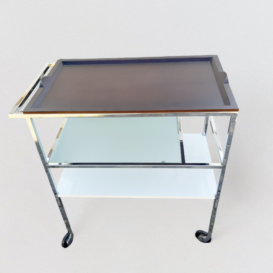 Image 1 of Carrello di servizio di design italiano, anni '80, H78B76D44