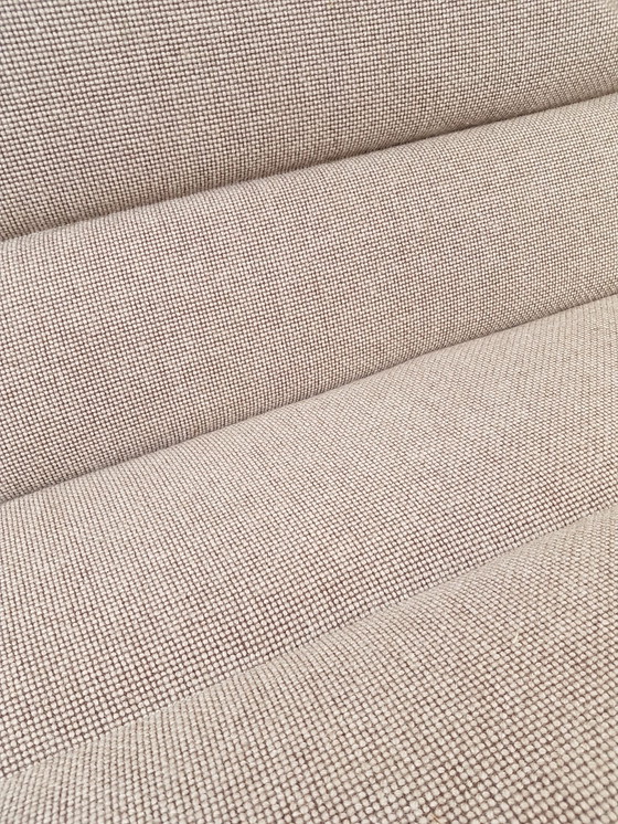 Image 1 of Vintage Artifort bank Kho Liang Le beige bruin wol ploegstof