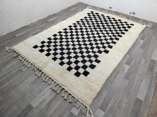 Traditionelle marokkanische Teppiche in Leinenoptik, 300 x 200 cm